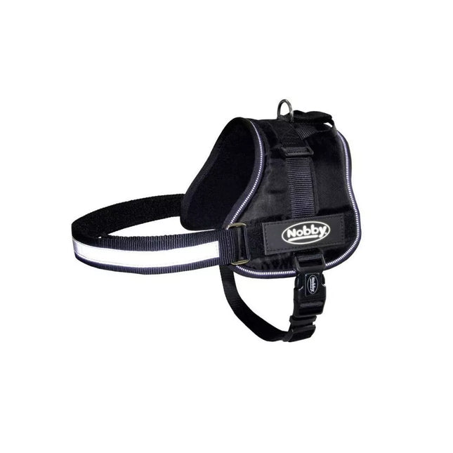 Petnešos šunims Seguro, M-L, 65-80 cm, juodos