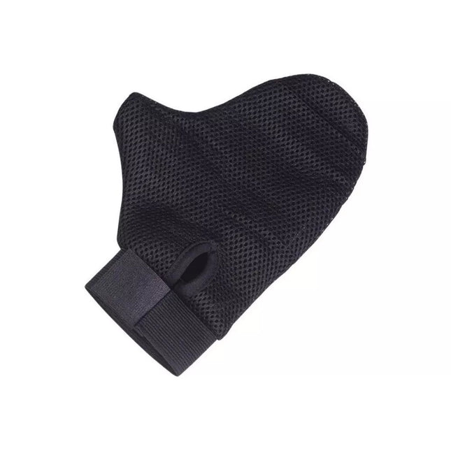 Pirštinė gyvūnų kailiui šukuoti, juoda