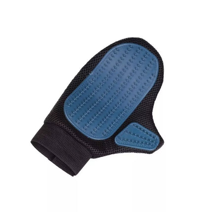 Pirštinė gyvūnų kailiui šukuoti, juoda