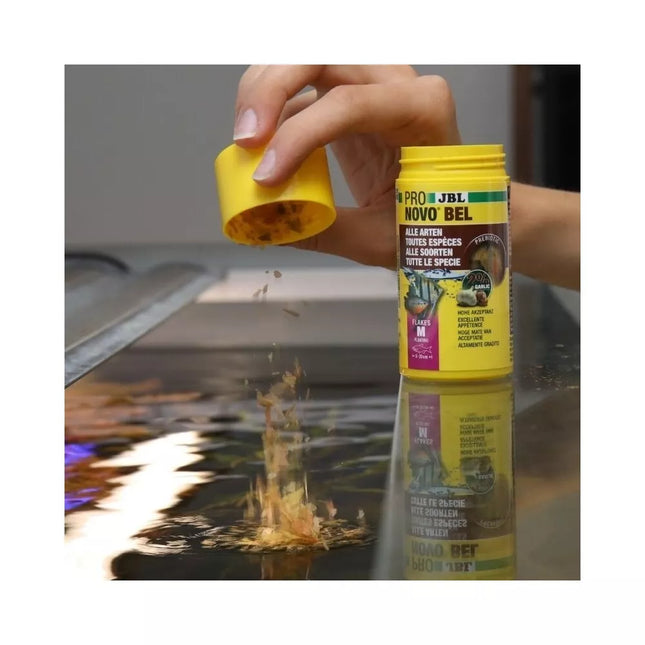 JBL ProNovo Bel Flakes M universalus pašaras žuvims 250 ml