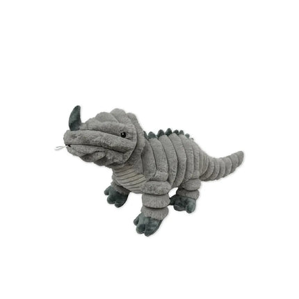 Quapas! Žaislas šunims pliušinė iguana, 66 cm, pilka