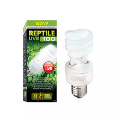 Įsukama lempa Exo Terra Reptile UVB100 25 W Compact