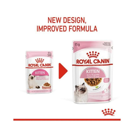 Royal Canin FHN Kitten Instinctive konservuotas maistas kačiukams su padažu 85 g