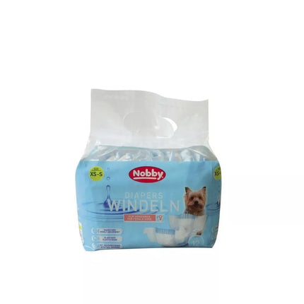 Sauskelnės šunims (kalytėms), 12 vnt., XS - S, 20 - 28 cm