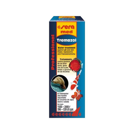 Sera akvariumo priežiūros priemonė Med Professional Tremazol, 100 ml