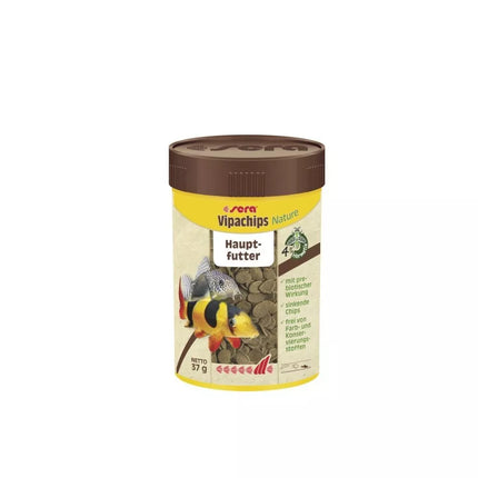Sera pašaras žuvims Vipachips Nature, 100 ml, 37 g