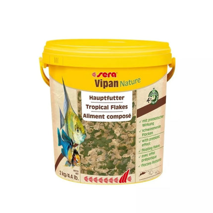 Sera pašaras žuvims Vipan Nature, 10 l, 2 kg
