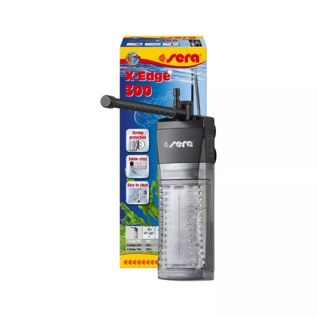 Sera vidinis kampinis filtras X-Edge 300, 300 l/h, 4,2 W
