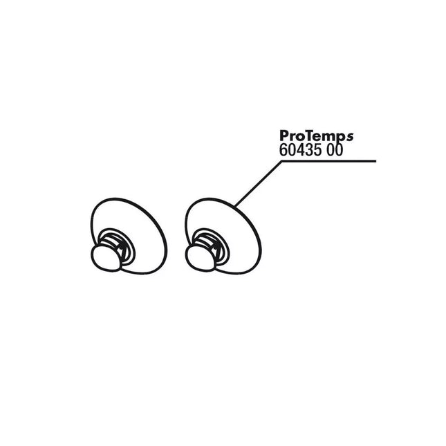 Siurbtukai ProTemp šildytuvams (2 vnt.)