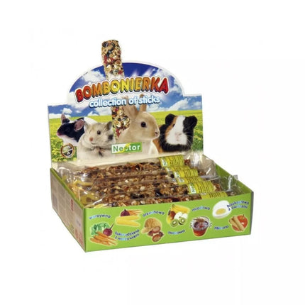 Skanėstai graužikams 12 vnt, Bombonierka