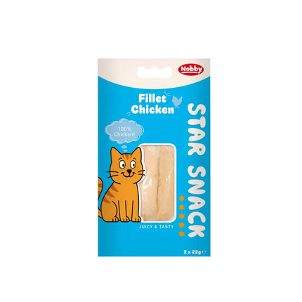 Skanėstas katėms vištienos file, 2x22 g