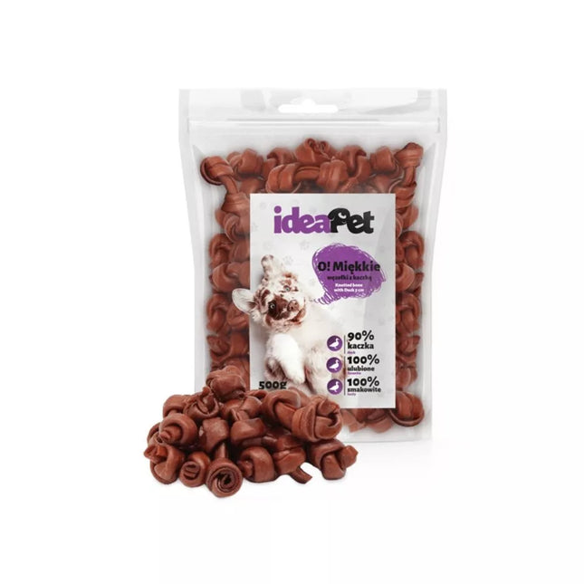 Skanėstas šunims antienos mazgai, 5 cm, 500 g