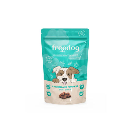 Skanėstas šunims Freedog su vištiena ir moliūgais, 100 g