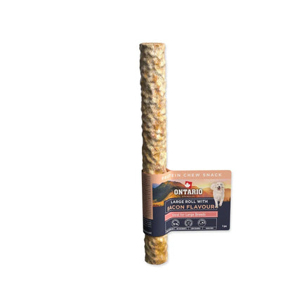 Skanėstas šunims kiaulienos skonio kolageno pagaliukas, 25,4 cm, 1 vnt.