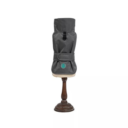 Striukė lietpaltis šunims Paw Shield, pilkas, 50 cm