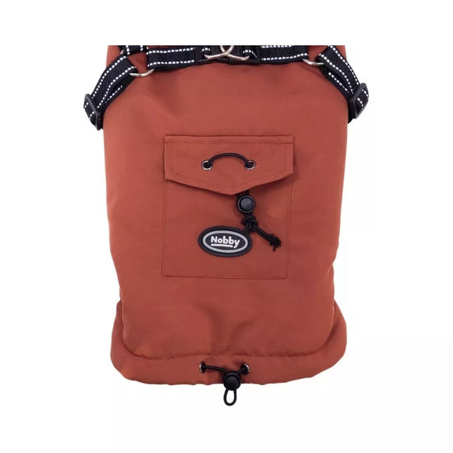 Striukė šunims Rica 2in1, 40 cm, raudona