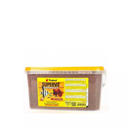 Tropical Supervit Granulat granuliuotas pašaras žuvims su Beta-gliukanu 5 l (2,75 kg)