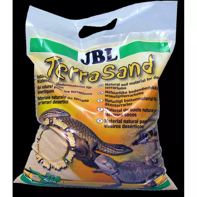 JBL TerraSand Natural Yellow smėlis terariumams 7,5 kg