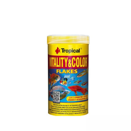Tropical Vitality&Color spalvas ryškinantis maistas žuvims 100 ml