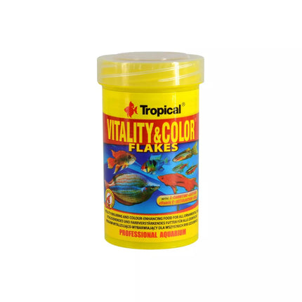 Tropical Vitality&Color spalvas ryškinantis maistas žuvims 100 ml