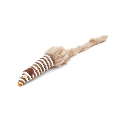 Žaislas katėms sizalinė pelė, 28 cm