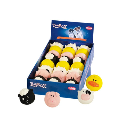 Žaislas šunims lateksinis gyvūnėlis, 7-8 cm
